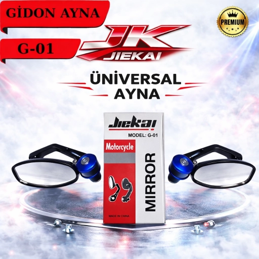 JİEKAİ ÜNİVERSAL GİDON AYNASI MAVİ