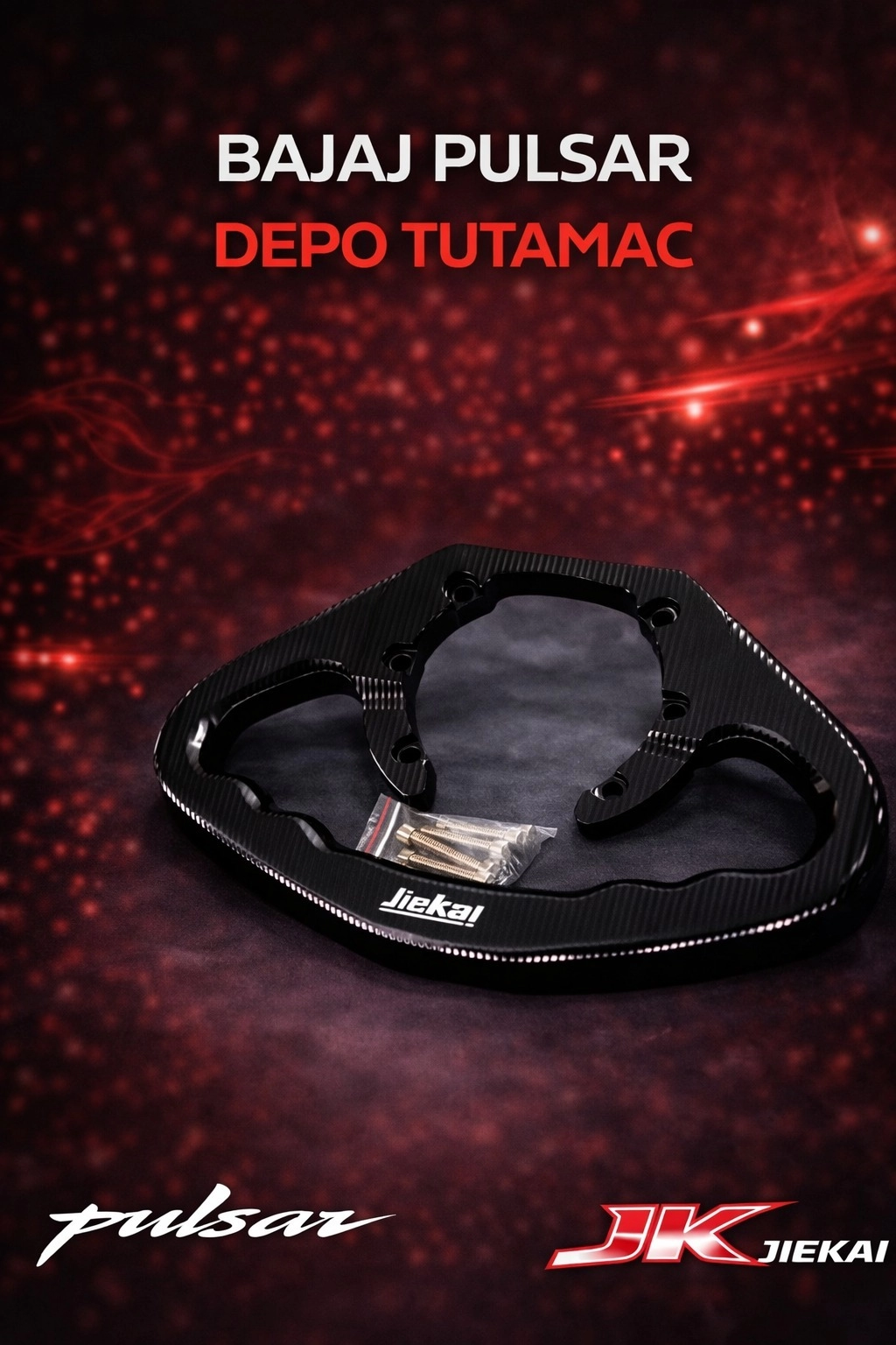 DP-301 BAJAJ PULSAR DEPO TUTAMAC *SİYAH*