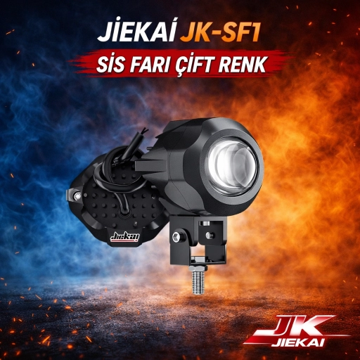 JİEKAİ JK-SF1 SİS FARI ÇİFT RENK ( ADET FİYATIDIR )