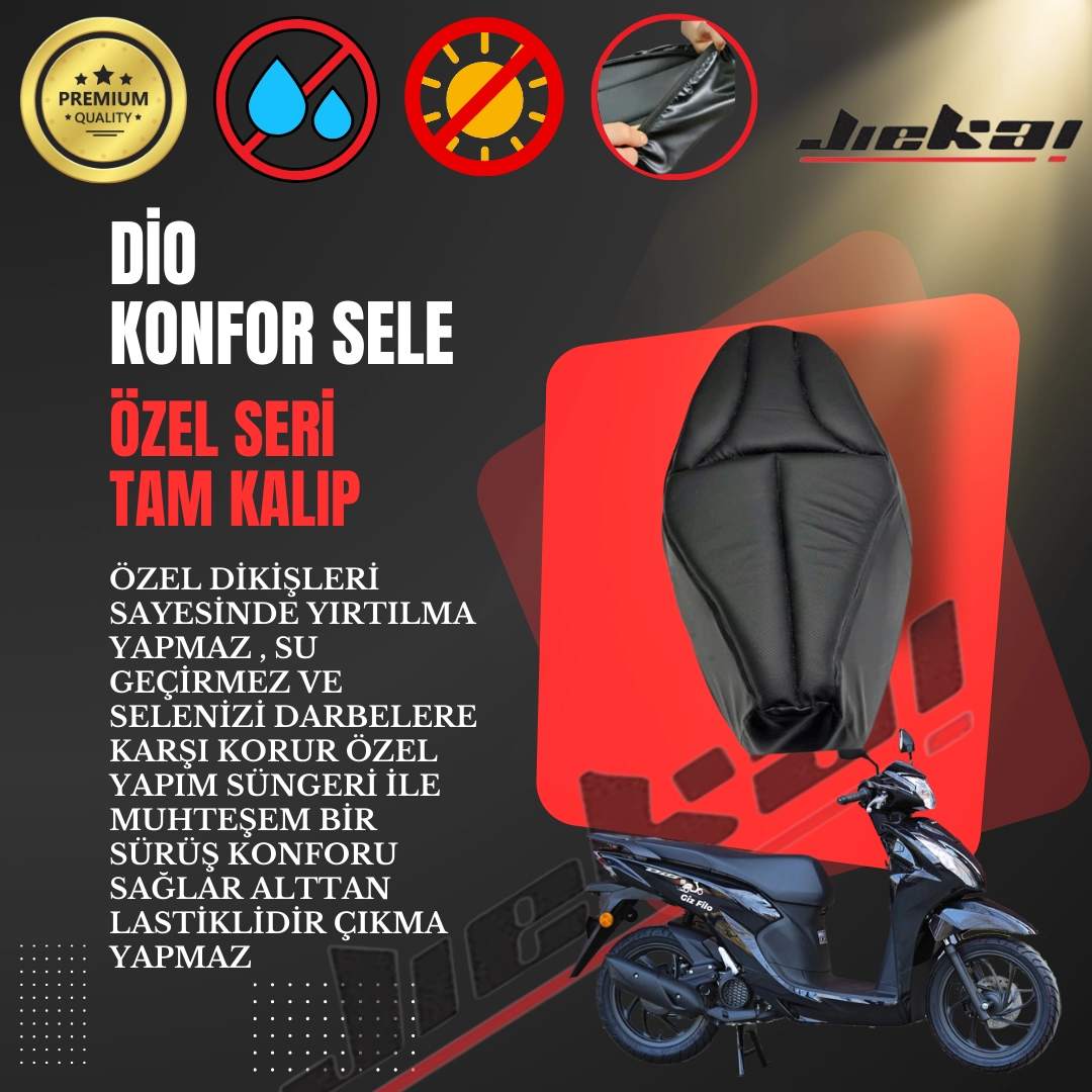 JK JİEKAİ J3 DİO VE BENZERİ UYUMLU OLRJINAL KALIP KONFOR SELE