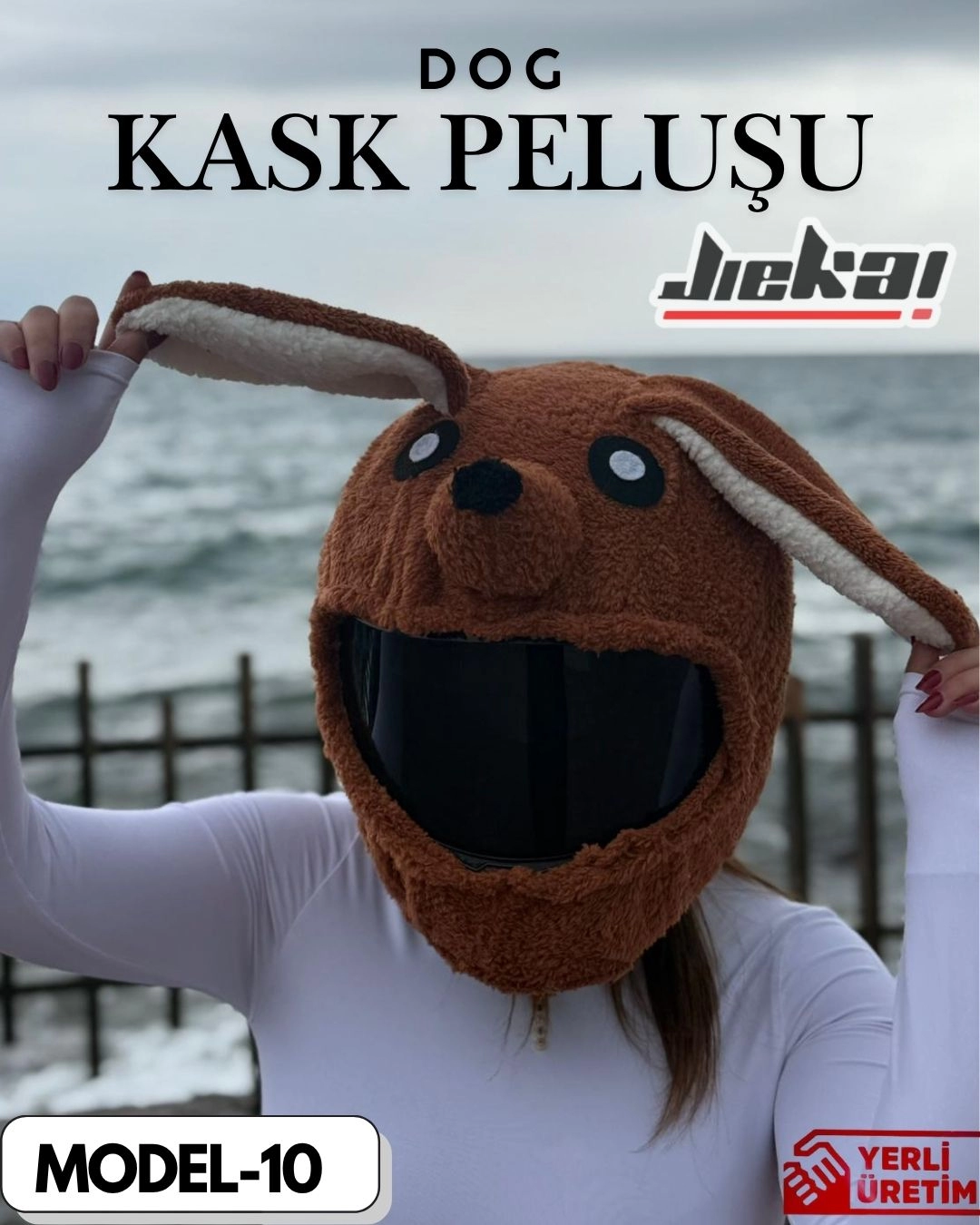 MODEL-10 KASK PELUŞU TEK EBAT