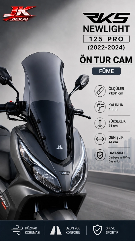 RKS NEWLİGHT TUR CAMI (FÜME)